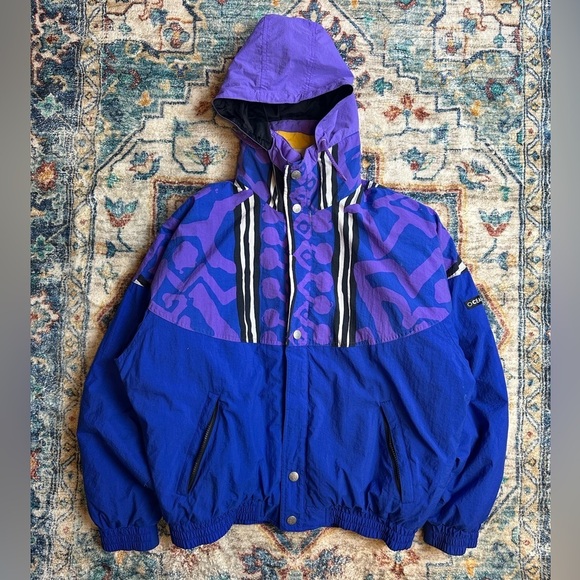 OP Other - Vintage Ocean Pacific Abstract Zip-up Ski Jacket Large